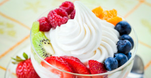 yogurt and fruit